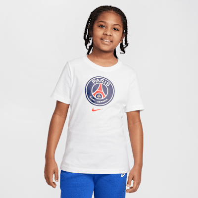 Nike Paris Saint-Germain ホワイトシャツ PSG Nike UCL優勝記念 TRIOMPHE Tシャツ 2025 - ホワイト